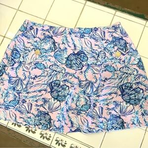 Lilly Pulitzer Madison Skort A Little Jelly Size Small